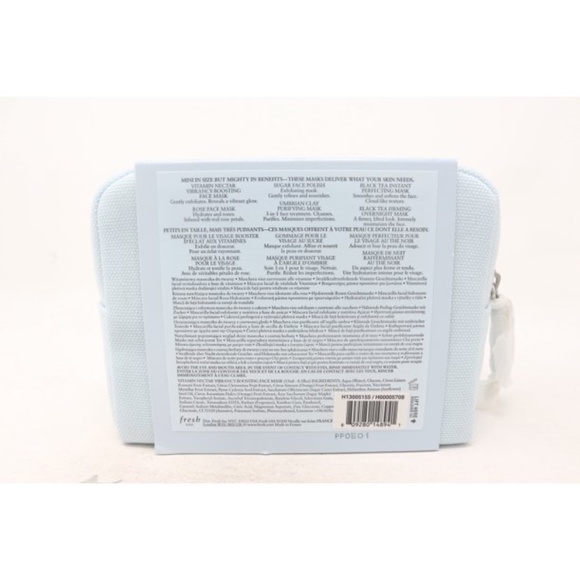 Fresh Mini Loves Face Skin Mask Set (6 Pieces) Brand New With Mini Bag - Picture 3 of 3